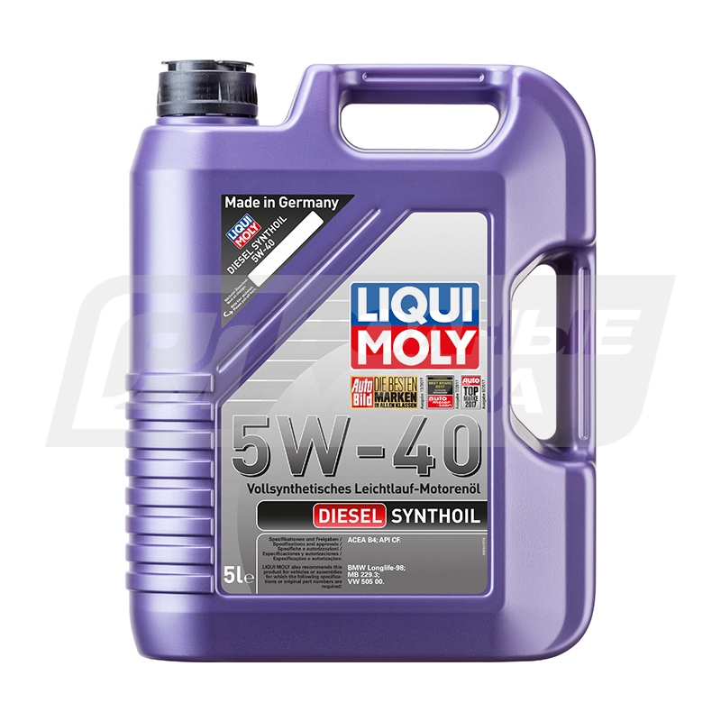 LIQUI MOLY Diesel Synthoil 5W40, 5л 1927